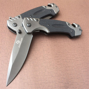 9" G10 Folding Survival Blade